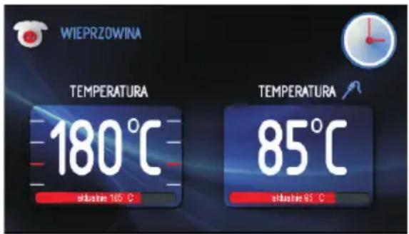 AMICA EB 13229 E - Beispiel für ein Standardprogramm mit Bratenthermometer - 1