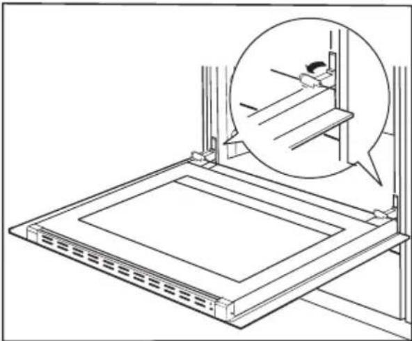 AMICA EB 13229 E - Backofentür aushängen - 1