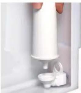 Schaerer Coffee Joy - Installing the water filter for the internal drinking water tank (Option) - 7