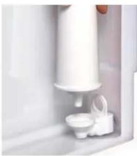 Schaerer Coffee Joy - Installing the water filter for the internal drinking water tank (Option) - 10