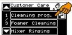 Schaerer Coffee Vito - Daily cleaning program - 1