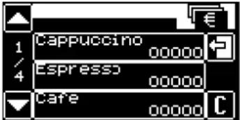 Schaerer Coffee Vito - "Access control" menu - 6