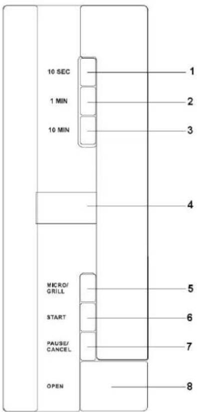 GORENJE GMO20DGE - ПАНЕЛЬ УПРАВЛЕНИЯ - 1