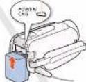 CANON Legria HF R57 - Charging the Battery Pack - 2
