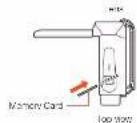 CANON Legria HF R57 - Inserting a Memory Card - 2