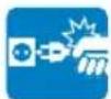 SAMSUNG HMX-H440 - WARNUNG Dieses Symbol weist auf die potenzielle Gefahr von schweren Körperverletzungen hin. - 1