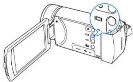 SAMSUNG HMX-H440 - Drücken Sie die Taste Display (I)☐ - 1