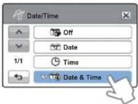 Date/Time Off Date 1/1 Time Date & Time