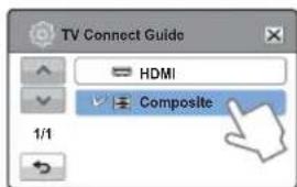 TV Connect Guide HDMI Composite 1/1