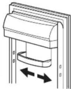 IKEA Frostig SC100/17 - Positioning the door shelves - 1