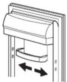 IKEA Frostig SC100/17 - Emplacement des balconnets de la porte - 1