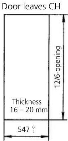 V-ZUG Royal - Fitted refrigerator Recess SMS 12/6 (1524 mm) - 3