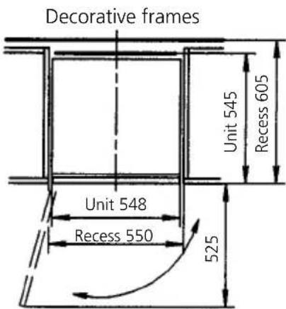 V-ZUG Royal - Fitted refrigerator Recess SMS 12/6 (1524 mm) - 7