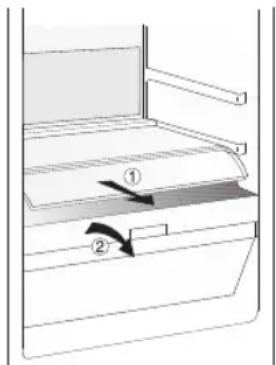 V-ZUG Optima 2 - Rimozione del comparto - 1