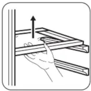 ZANKER KBU14001DK - Verstellbare Ablagen - 1