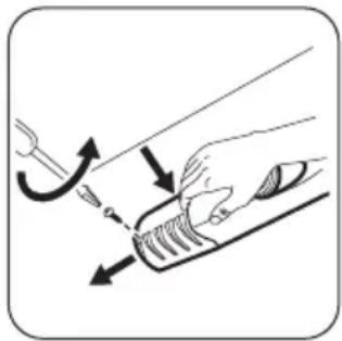 ZANKER KBU14001DK - Replacing the lamp - 2
