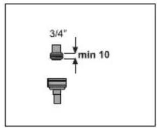 GRUNDIG GNF 41820 - Permitted water temperature: up to 25°C - 2