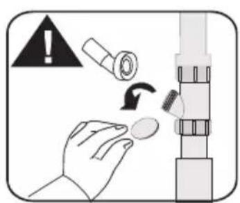 GRUNDIG GNF 41820 - Connection to the drain - 3
