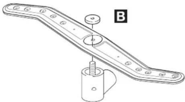 Schulthess Perla SG 55i - Unterer Sprüharm - 1