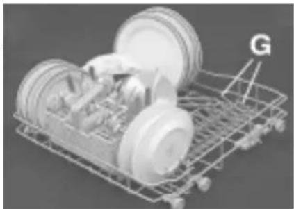 WHIRLPOOL ADG 6570 SD - Upper rack: - 7