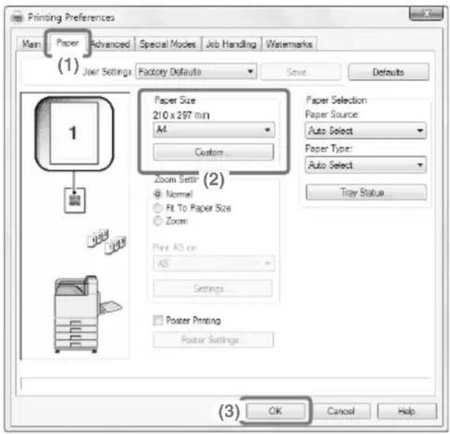 SHARP MX-B380P - Open the printer driver properties window. - 1