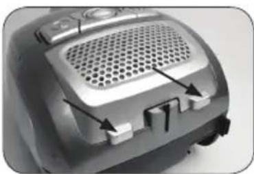 DOMO DO7253S - Nettoyage du filtre à air ou filtre HEPA - 1