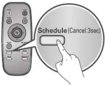 Schedule (Cancel:3sec)