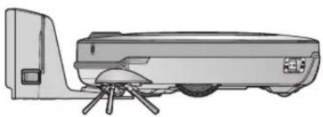 LG VPARQUET - Upon a voice message, "Battery is low. Please move HOM-BOT onto the home station to charge." - 1