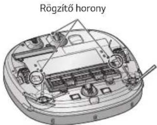 Rögzítő horony