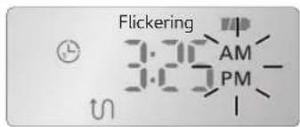 Flickering 3:25 AM PM