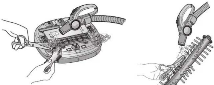 LG VPARQUET - Upon a voice message, "Battery is low. Please move HOM-BOT onto the home station to charge." - 4