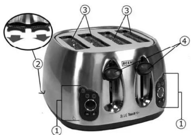 BEEM Blue Touch 4+ Z1.001 - Description of utensil, components, contents - 1