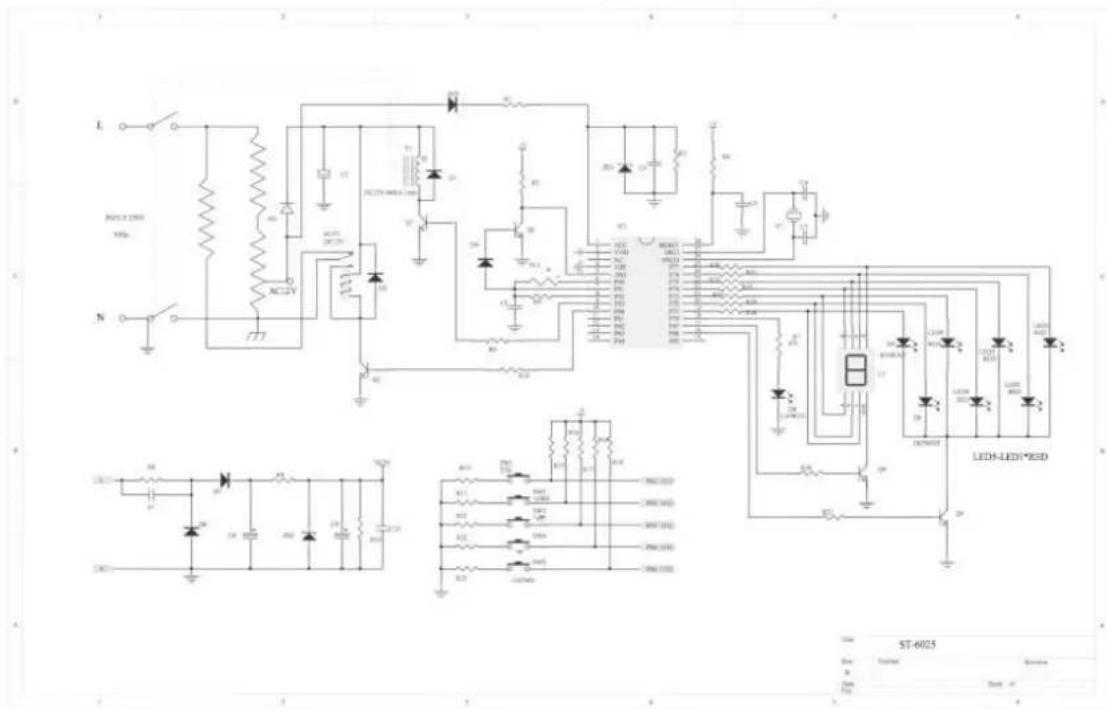 BEEM Blue Touch 4+ Z1.001 - Schaltplan / Wiring diagram / Plan de distribution / Schakelschema - 1