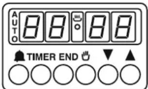 AUTO 88 88 TIMER END