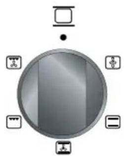 ETNA EFG669VRVS - Function knob - 2