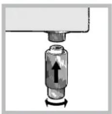 HOTPOINT CE6IFA (W) F/HA - Positionnement et nivellement - 3