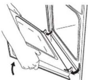 IKEA Udden CG3 - Ausbau von Backofen-Tür und Glasscheibe - 2