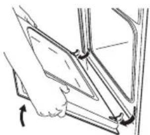 IKEA Udden CG3 - Retrait de la porte du four et du panneau interne en verre - 2