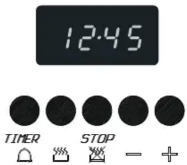Pelgrim NF940BRVSA - Switching on with the clock - 1