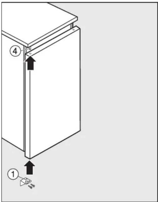 MIELE FN 12020 S - Changement de la butée de porte - 2