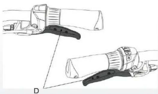 Batavus Marcato E-go - Handremmen - 1