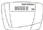 Batavus Marcato E-go - Lecture des distances - 2