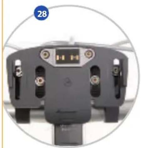 Gazelle Excellent Innergy - Attaching and moving the display holder - 2