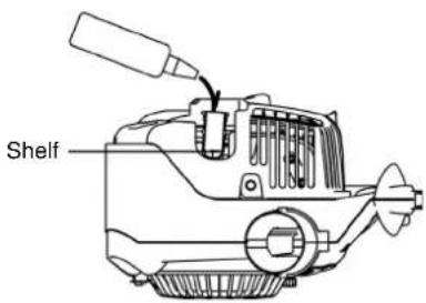 DOLMAR PB252.4V - Replacement of Oil "Oil Gauge" - 2