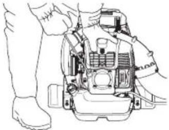 HUSQVARNA 570BTS - Starten - 1