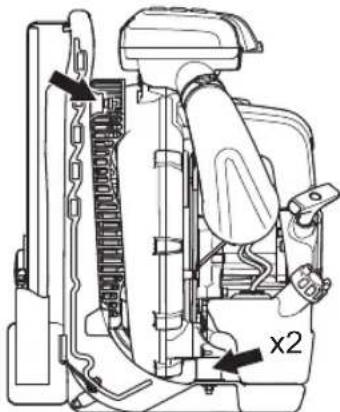 HUSQVARNA 570BTS - System tłumienia wibracji - 3