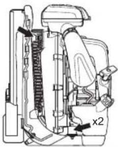 HUSQVARNA 570BTS - Vibrationsdæmpningssystem - 1