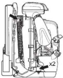 HUSQVARNA 570BTS - Système anti-vibrations - 1