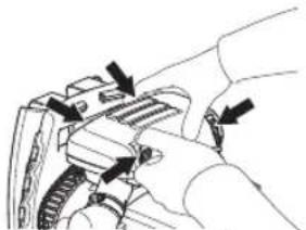 HUSQVARNA 570BTS - Ilmansuodattimen puhdistus - 1