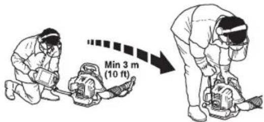 HUSQVARNA 570BTS - Tanken - 3